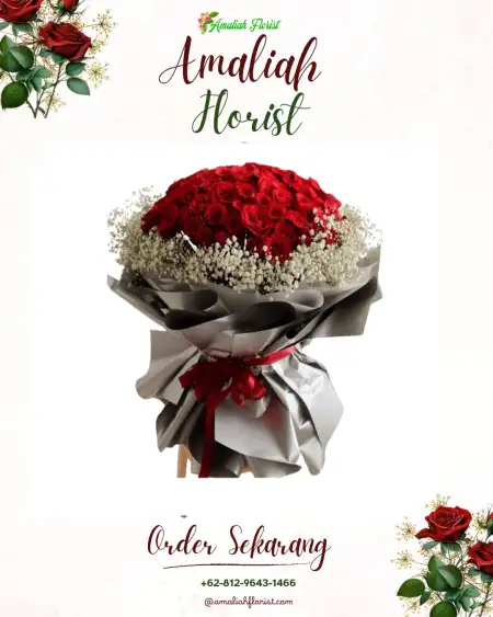 Buket Bunga Tebat Giri Indah