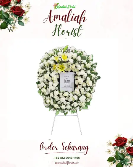 Krans Bunga Duka Tebat Giri Indah